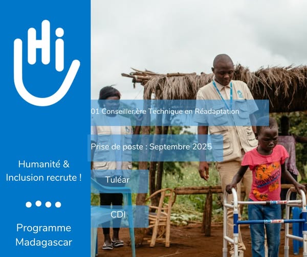 Recrutement Conseiller.ère Technique en Réadaptation